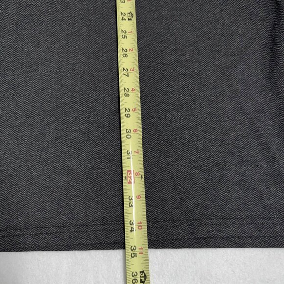 Mutual Weave Men's Collared Grey Black Herringbone Polo Big Tall Size 2XLT NWT - Picture 8 of 8